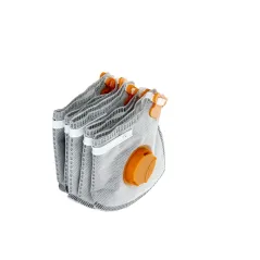 Półmaska przeciwpyłowa z zaworem i aktywnym węglem, FFP2, 5 szt., waart