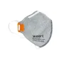 Półmaska przeciwpyłowa z zaworem i aktywnym węglem, FFP2, 5 szt.