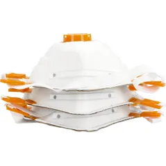 Półmaska przeciwpyłowa z zaworem i silikonowym uszczelnieniem wewnątrz , FFP3, 3 szt., waart