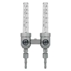 rotametr podwójny z zaworem