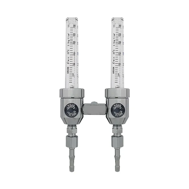 Rotametr podwójny z zaworem Rotametr podwójny z zaworem