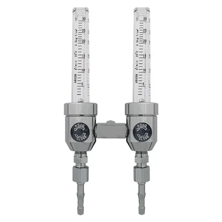 Rotametr podwójny z zaworem Sherman Manometry i rotametry