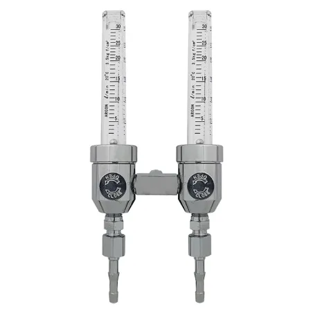 rotametr podwójny z zaworem