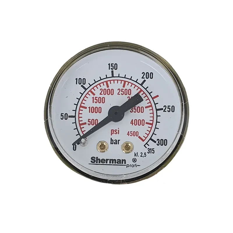 Manometr reduktora RBR2-Ar/CO2 fi 40mm 315bar 1/8" RH