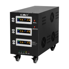 Automatyczny trójfazowy stabilizator napięcia  KEMOT PROavr-45k