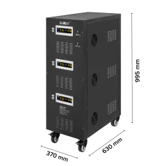 Automatyczny trójfazowy stabilizator napięcia KEMOT PROavr-60k