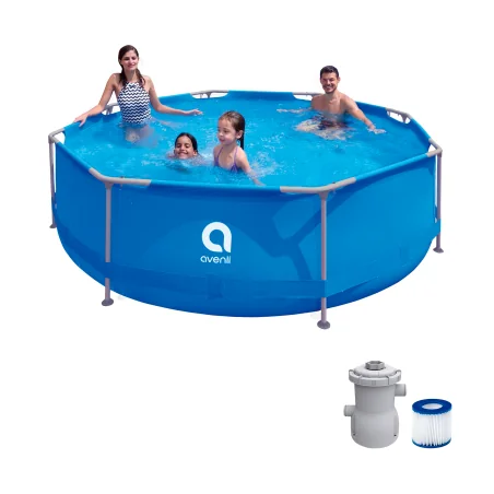 Basen stelażowy AVENLI okrągły 305x76