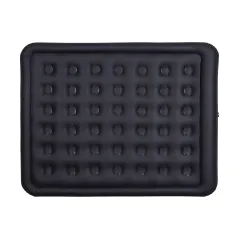 Duży, wysoki, pompowany materac AVENLI z wbudowaną pompką 203x157x47