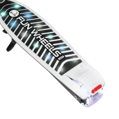 Hulajnoga elektryczna dla dzieci FUN WHEELS LIGHT Black Rebel Deskorolki i hulajnogi