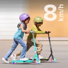 Hulajnoga elektryczna dla dzieci FUN WHEELS LIGHT Black Rebel Deskorolki i hulajnogi