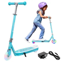 Hulajnoga elektryczna dla dzieci FUN WHEELS LIGHT Blue Rebel