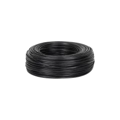 Kabel telefoniczny 2C czarny 100m LXK510