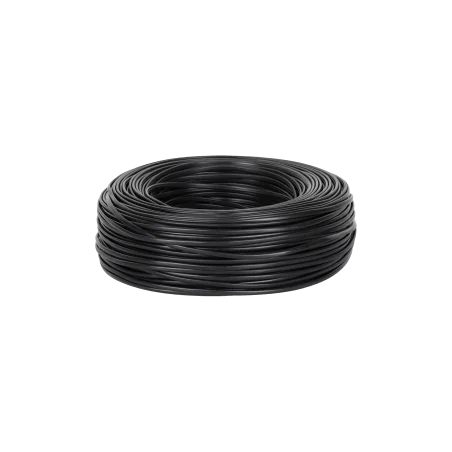 Kabel telefoniczny 2C czarny 100m LXK510