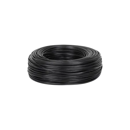 Kabel telefoniczny 2C czarny 100m LXK510