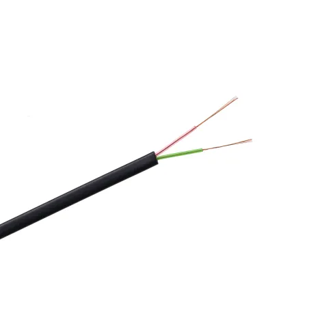 Kabel telefoniczny 2C czarny 100m LXK510