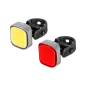 Komplet lamp rowerowych Rebel