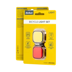 Komplet lamp rowerowych Rebel | Lampy rowerowe