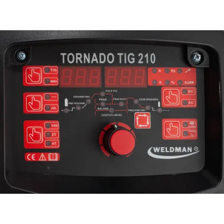 Weldman SPAWARKA TORNADO TIG 210 AC/DC HF PULS