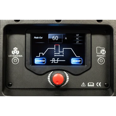 Weldman SPAWARKA POWER TIG 315 AC/DC HF/LIFT PULS AQUA Z WÓZKIEM