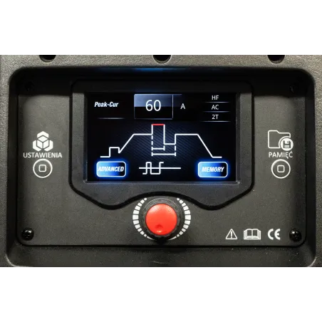 Weldman SPAWARKA POWER TIG 315 AC/DC HF/LIFT PULS AQUA Z WÓZKIEM