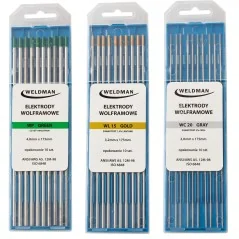 Weldman ELEKTRODA WOLFRAMOWA WL 15 (ZŁOTA) 1,0 MM x 175 MM