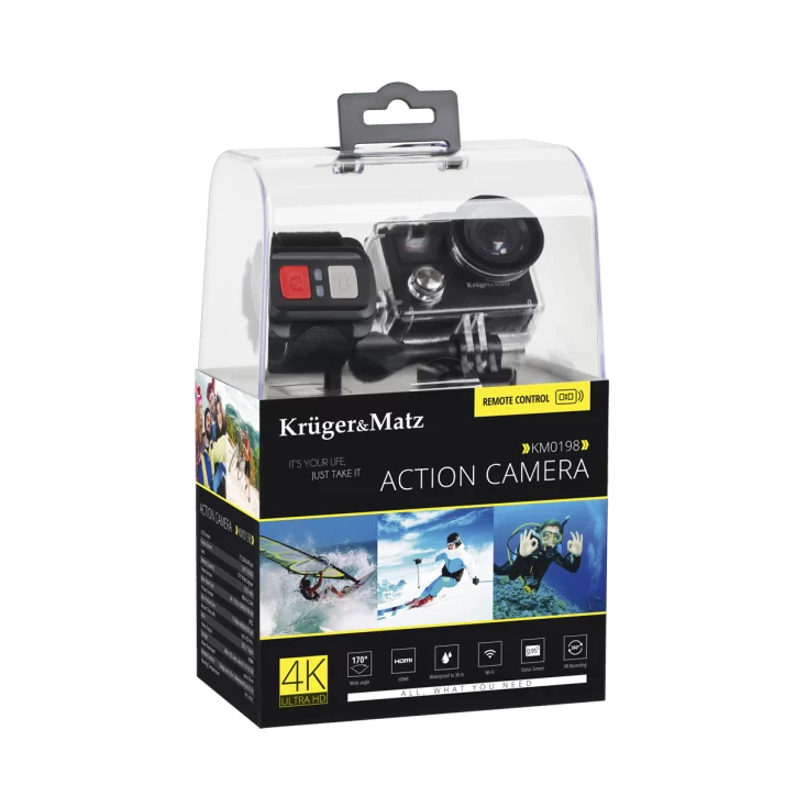 Kamera sportowa Kruger&Matz 4K Black