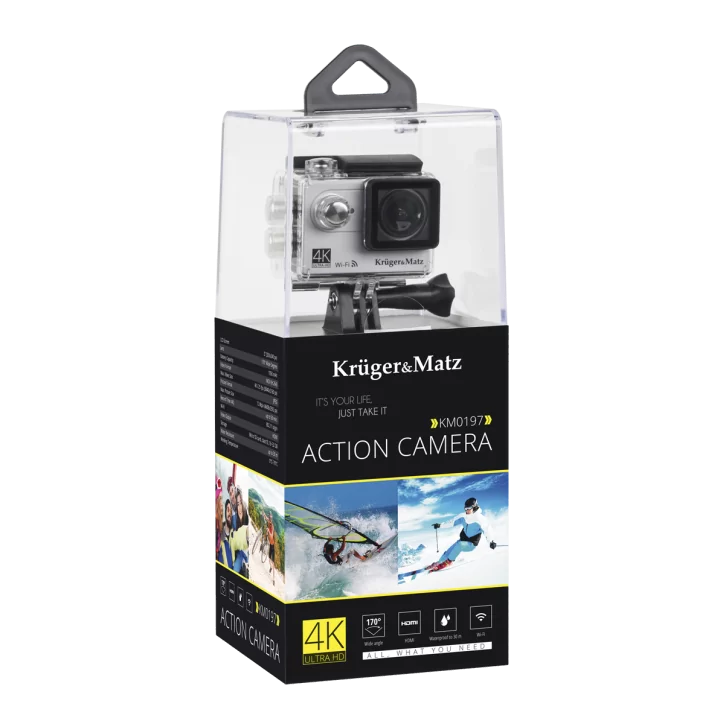 Kamera sportowa Kruger&Matz 4K Silver