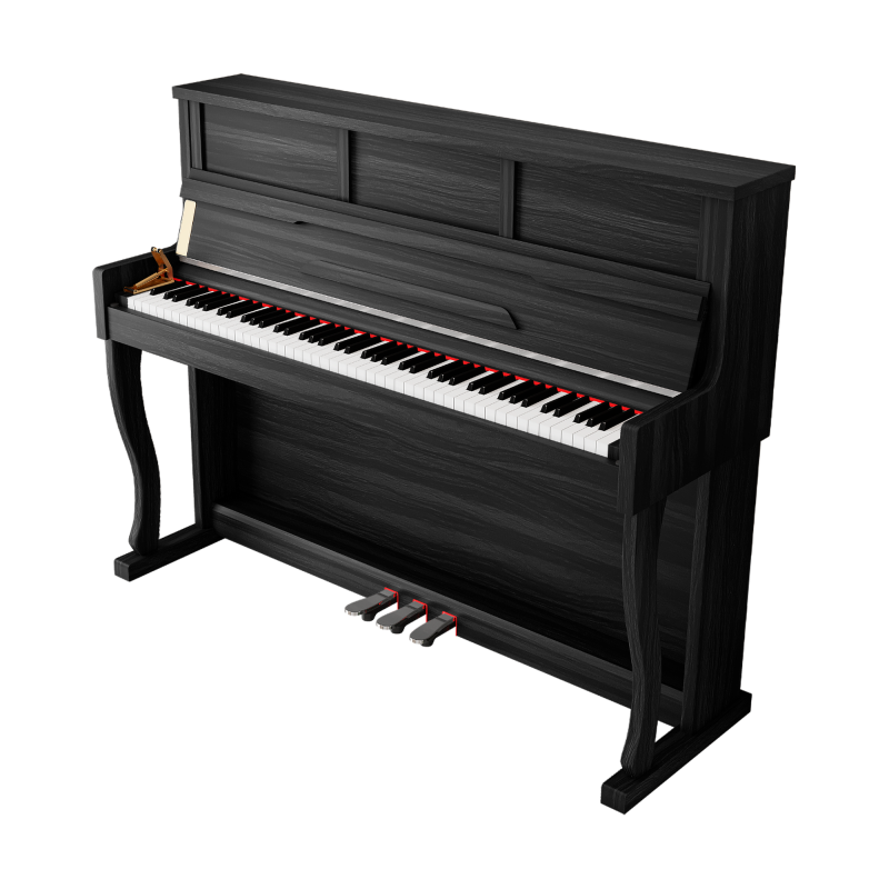 Pianino cyfrowe Kruger&Matz KMDP-755 , kolor czarny mat