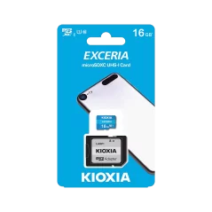 Karta pamięci microSD 16 GB UHS-I U1 Kioxia z adapterem