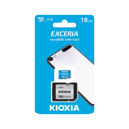 Karta pamięci microSD 16 GB UHS-I U1 Kioxia z adapterem