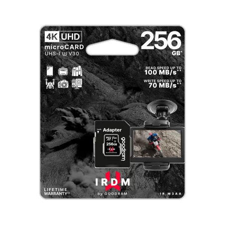 Karta pamięci microSD 256 GB UHS-I U3 Goodram z adapterem