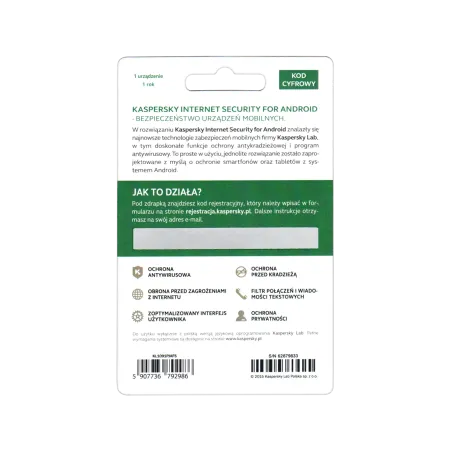 KASPERSKY INTERNET SECURITY FOR ANDROID