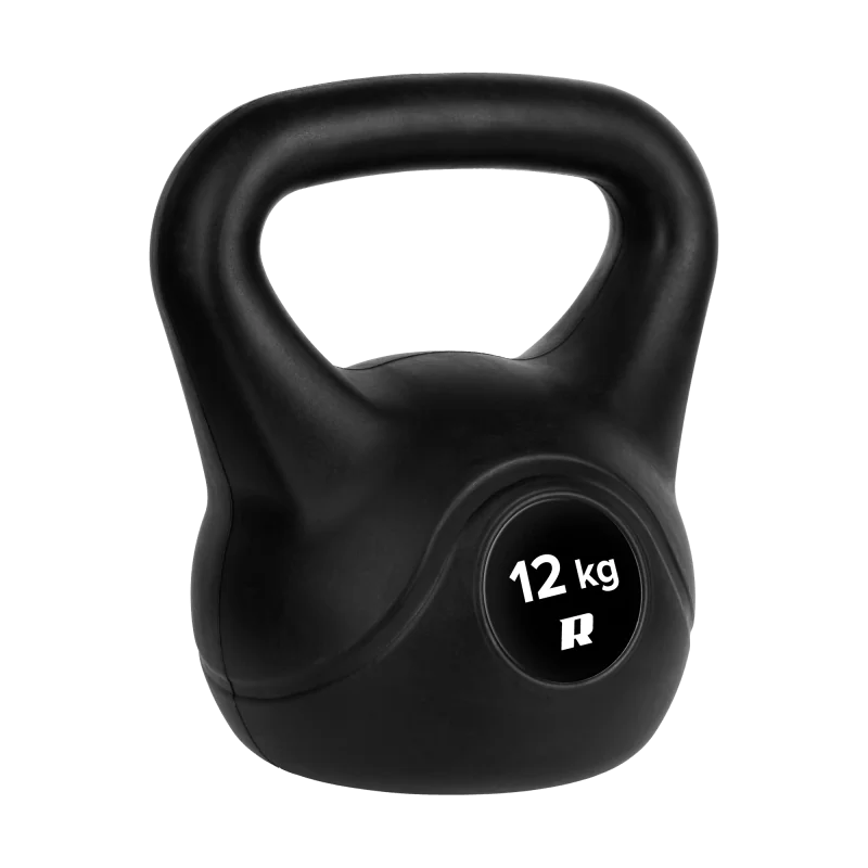 Kettlebell bitumiczny 12 kg REBEL ACTIVE