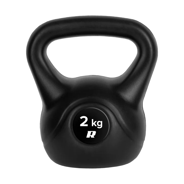 Kettlebell bitumiczny 2kg, REBEL ACTIVE