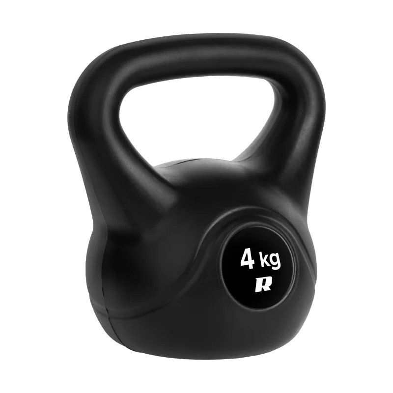 Kettlebell bitumiczny 4 kg REBEL ACTIVE