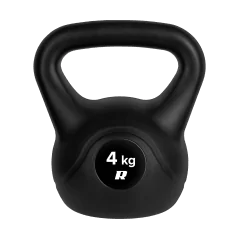 Kettlebell bitumiczny 4kg, REBEL ACTIVE