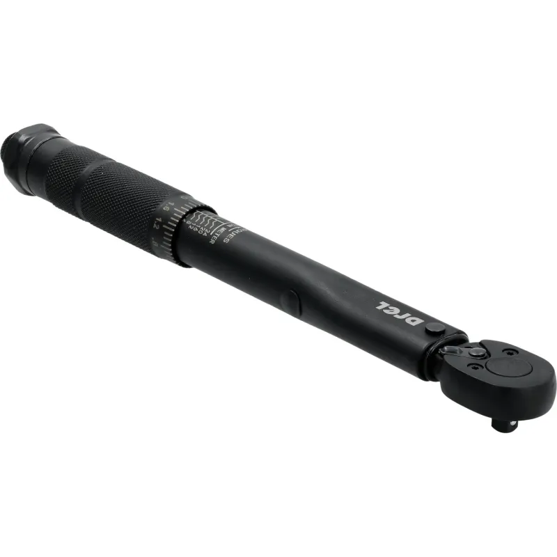 Klucz dynamometryczny 1/4" 2-24Nm, 45z, 265 mm, CR-V