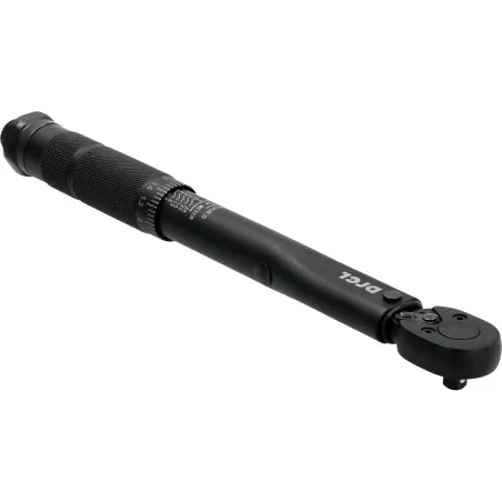 Klucz dynamometryczny 1/4" 2-24Nm, 45z, 265 mm, CR-V