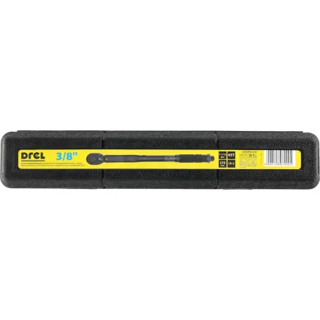 Klucz dynamometryczny 3/8" 7-112Nm, 45z, 370 mm,CR-V