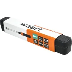 Klucz dynamometryczny 1/4" 5-25Nm, 72z, 240 mm, CR-MO, L/P