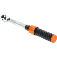Klucz dynamometryczny 1/4" 5-25Nm, 72z, 240 mm, CR-MO, L/P
