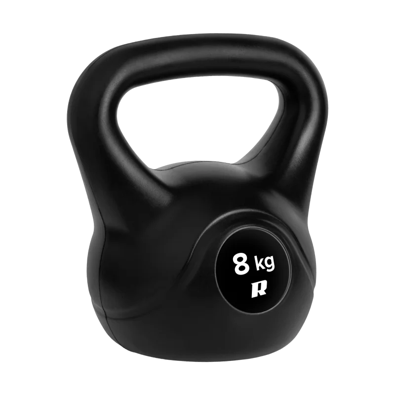 Kettlebell bitumiczny 8 kg REBEL ACTIVE