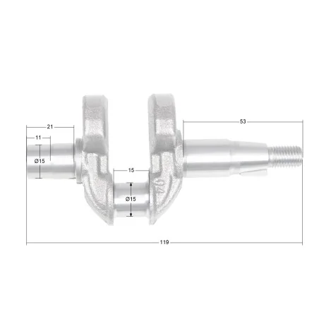 Wał korbowy Cedrus CEDIN1200R