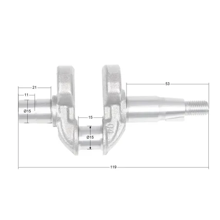 Wał korbowy Cedrus CEDIN1200R