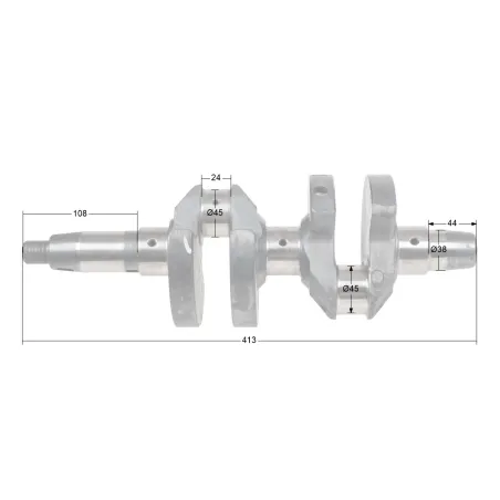 Wał korbowy Cedrus Agregat Diesel CEDDG12E-3F