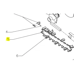 Ostrze Cedrus koparka łańcuchowa CEDKP02