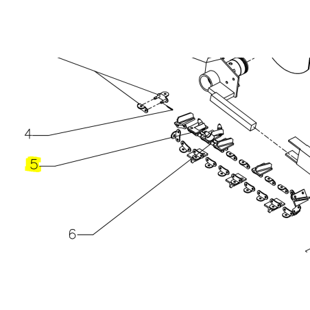 Ostrze Cedrus koparka łańcuchowa CEDKP02