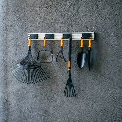 Uchwyt na narzędzia Fiskars OneClick wieszak ścienny 4 ruchome podwójne haki