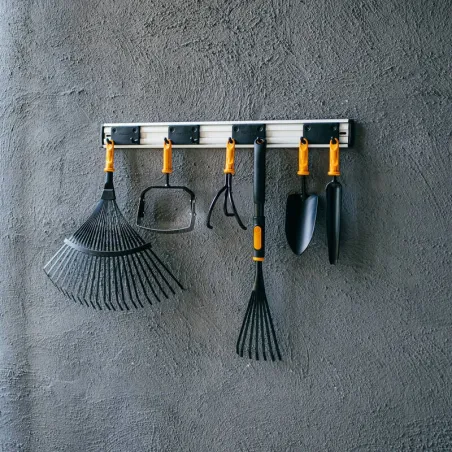 Uchwyt na narzędzia Fiskars OneClick wieszak ścienny 4 ruchome podwójne haki