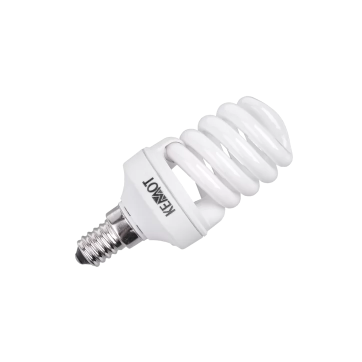 Kompaktowa lampa fluorescencyjna (Świetlówka) mini spirala, 11W, E14, 2700K